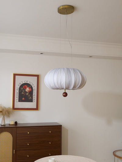 Vasilen Premium Nordic Art Balloon Wood Fabric Ceiling Light