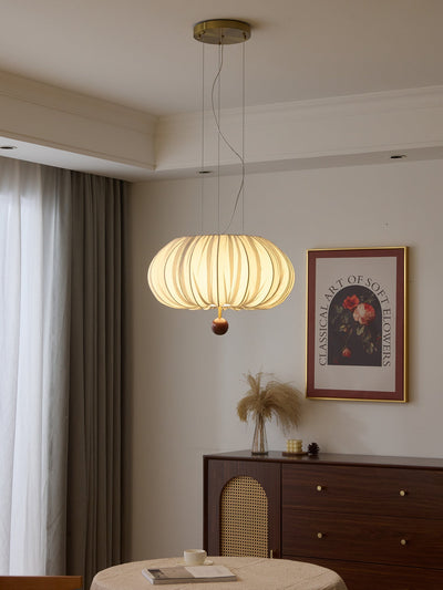 Vasilen Premium Nordic Art Balloon Wood Fabric Ceiling Light