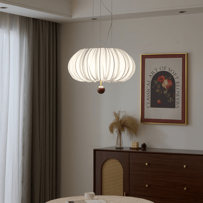 Vasilen Premium Nordic Art Balloon Wood Fabric Ceiling Light