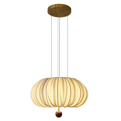 Vasilen Premium Nordic Art Balloon Wood Fabric Ceiling Light