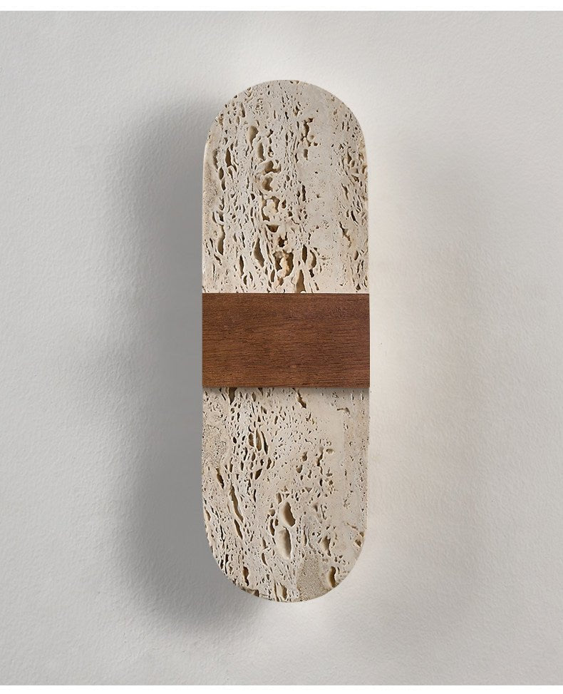 Seroelle Travertine Wall Light