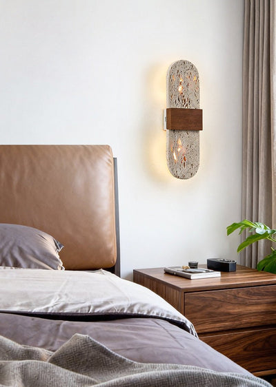 Seroelle Travertine Wall Light