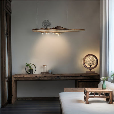 Tolven Premium Elegance Wood Pendant Lamp