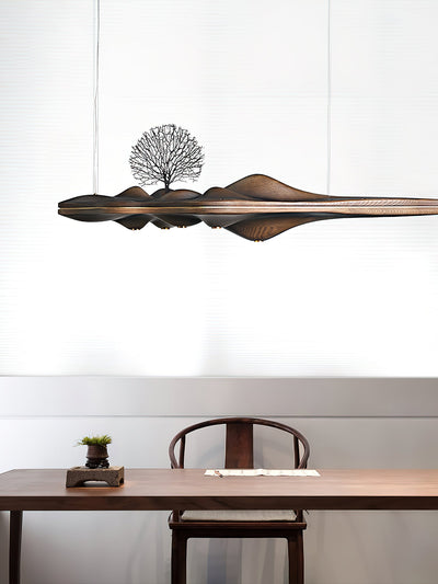 Tolven Premium Elegance Wood Pendant Lamp