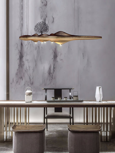 Tolven Premium Elegance Wood Pendant Lamp