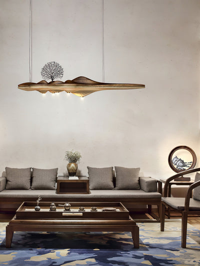 Tolven Premium Elegance Wood Pendant Lamp