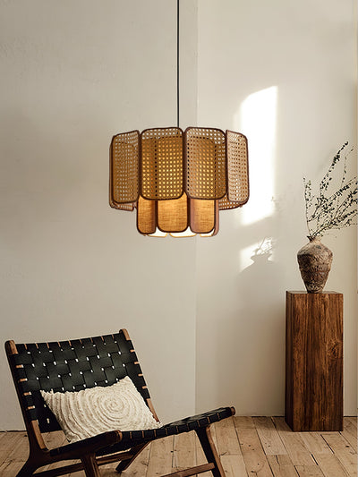 Soltera Woven Swag Pendant Lamp