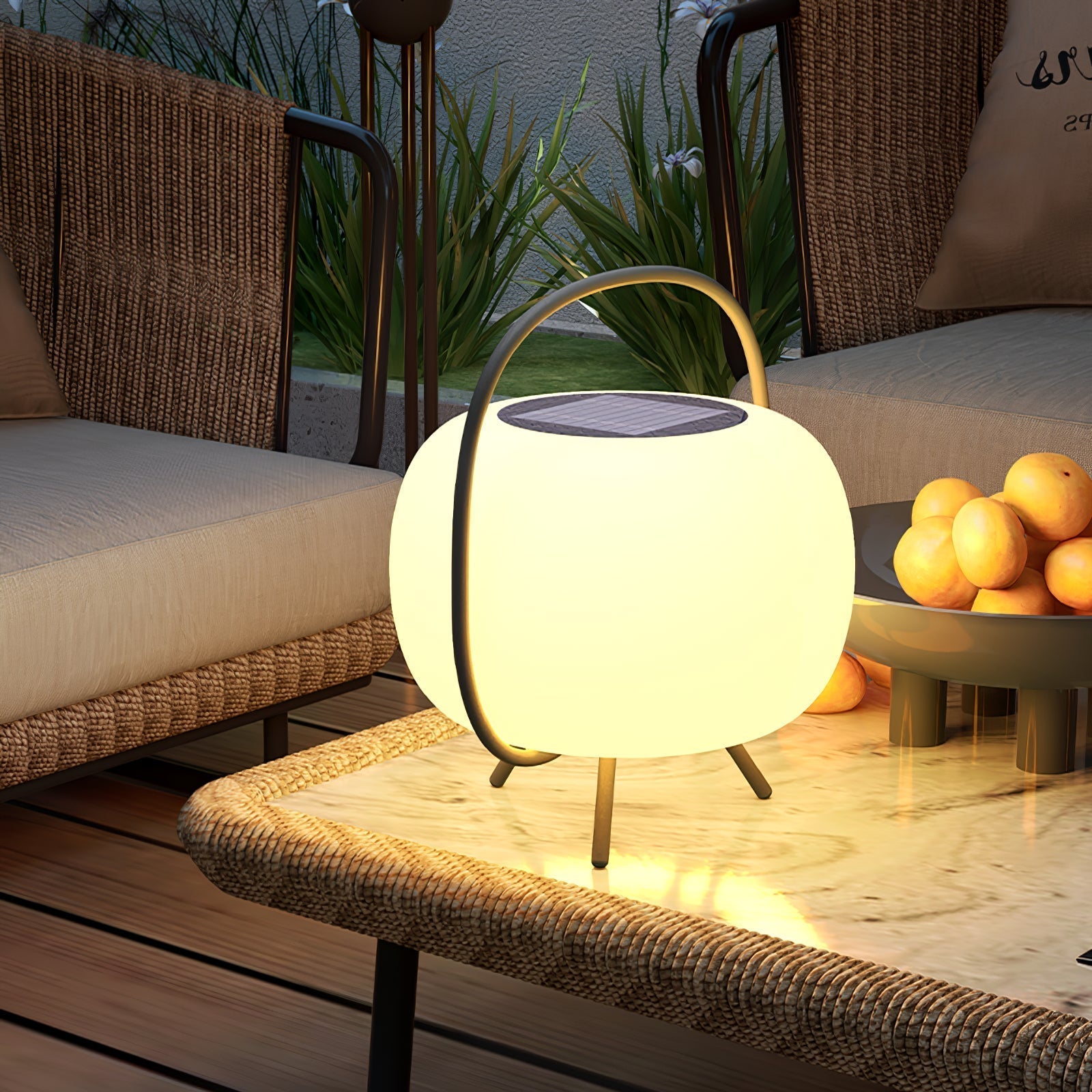 Prytk Outdoor Lamp Pod Lantern Solar