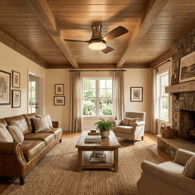 Everett Hawke Ceiling Fan Light