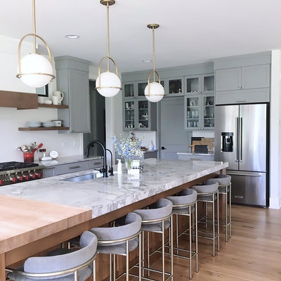 Brandonis Modern Glass Pendant Light