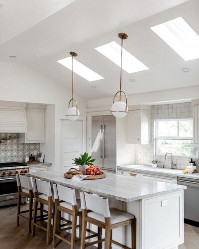 Brandonis Modern Glass Pendant Light
