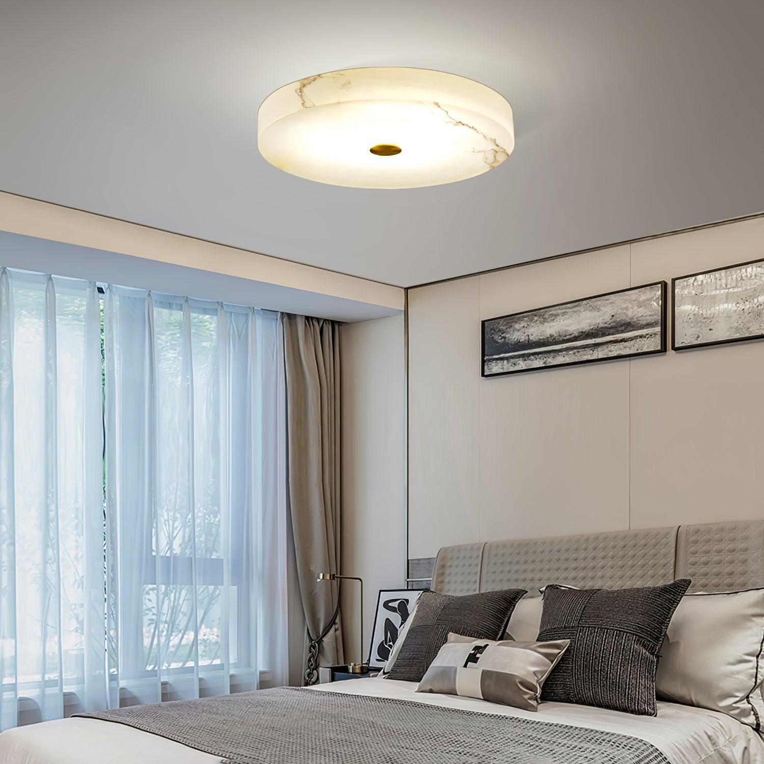 Euno Alabaster Ceiling Lamp