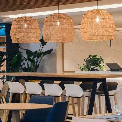 Cucarel Rattan Pendant Light