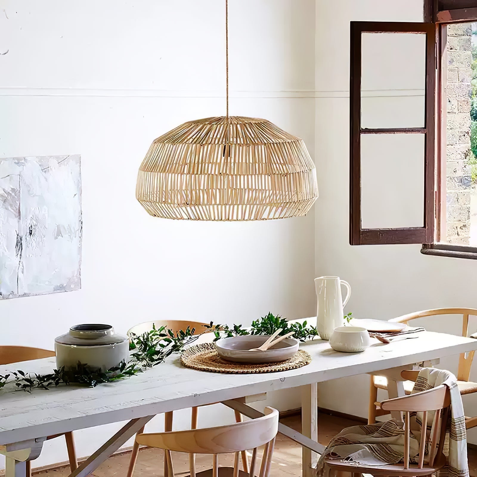 Cucarel Rattan Pendant Light
