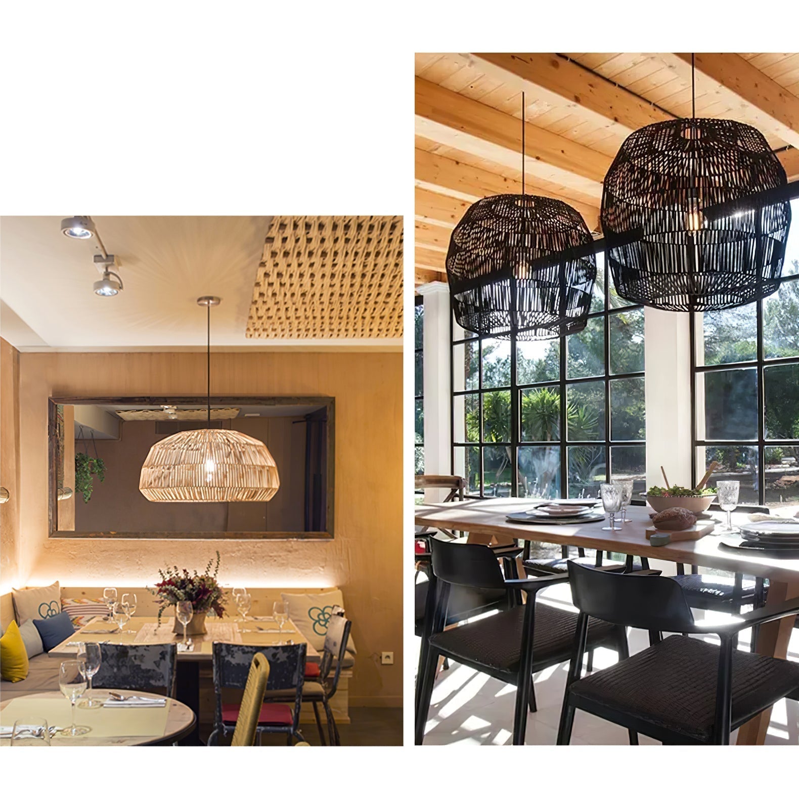 Cucarel Rattan Pendant Light