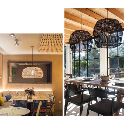 Cucarel Rattan Pendant Light
