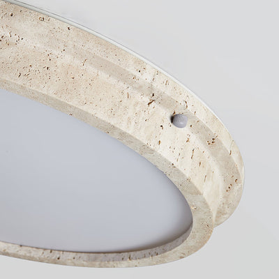 Altheion Travertine Ceiling Light