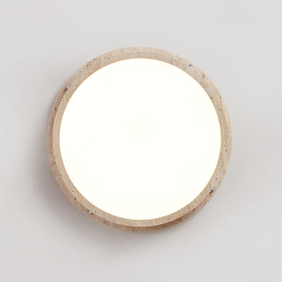 Altheion Travertine Ceiling Light