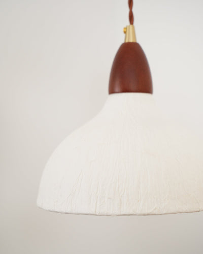 Vitheos Elegance Natural Walnut Wood Wall Lamp