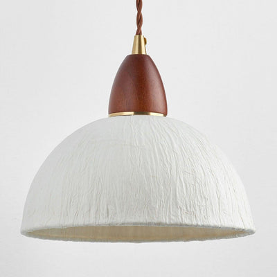 Vitheos Elegance Natural Walnut Wood Wall Lamp