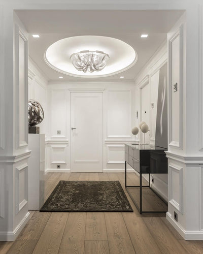 Talj Ceiling Light Tassel Aluminum Chain Nickel Frame