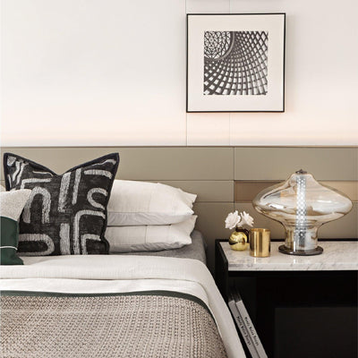 Anthony Modern Glass Table Lamp