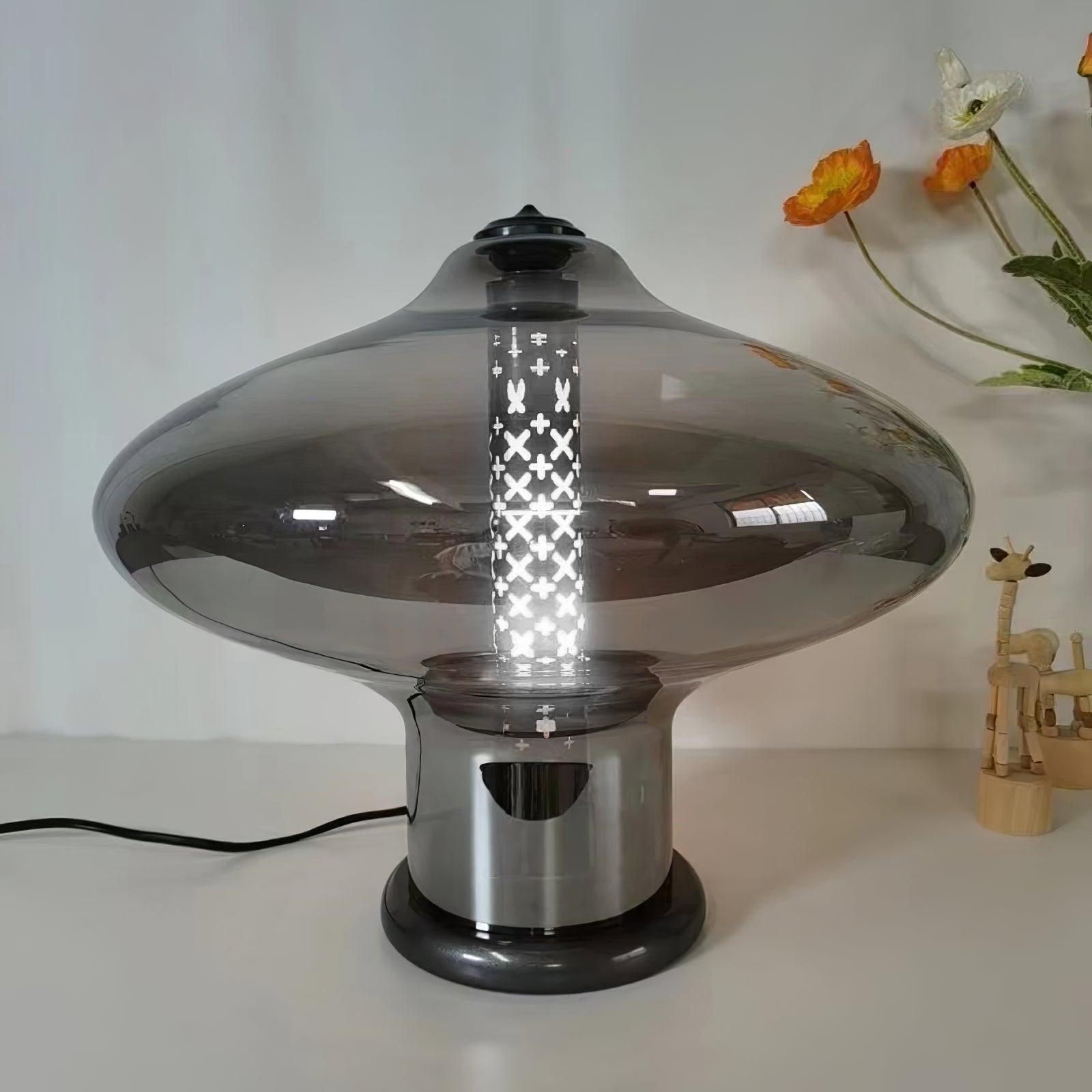 Anthony Modern Glass Table Lamp