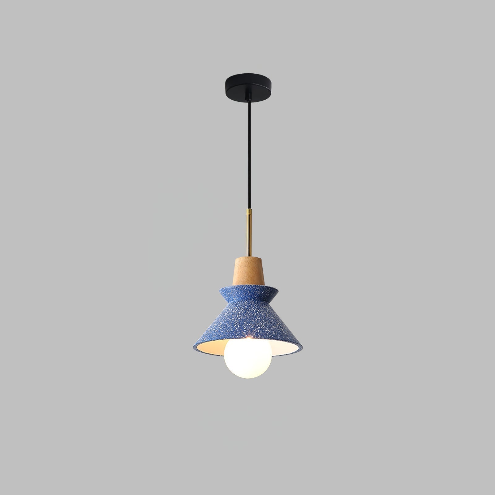 Revelo Pendant Lamp Wood Space Nordic Minimalist