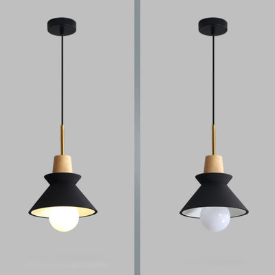 Revelo Pendant Lamp Wood Space Nordic Minimalist