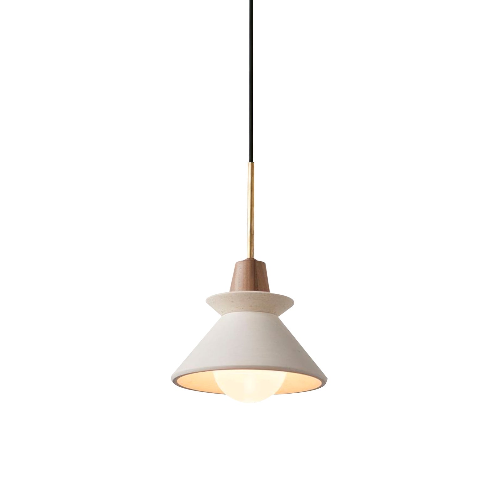 Revelo Pendant Lamp Wood Space Nordic Minimalist