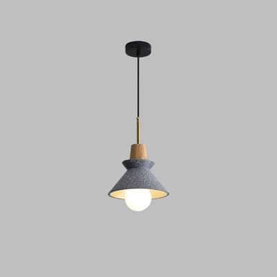 Revelo Pendant Lamp Wood Space Nordic Minimalist