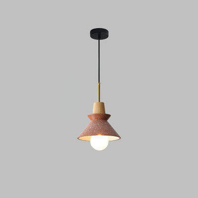 Revelo Pendant Lamp Wood Space Nordic Minimalist