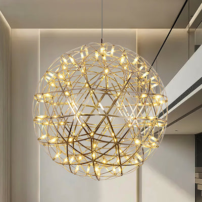 Sylvarin Gold Spark Ball Pendant Light