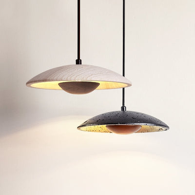 Noreeria Black Travertine Pendant Light
