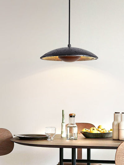 Noreeria Black Travertine Pendant Light