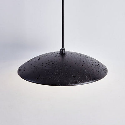 Noreeria Black Travertine Pendant Light
