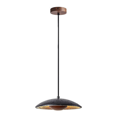 Noreeria Black Travertine Pendant Light
