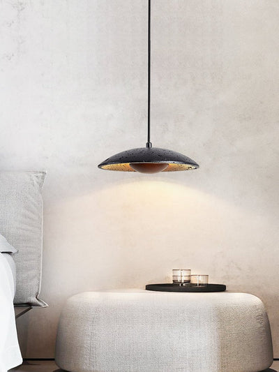 Noreeria Black Travertine Pendant Light