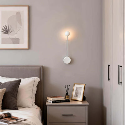 Sphere-on-Stem LED Wall Sconce