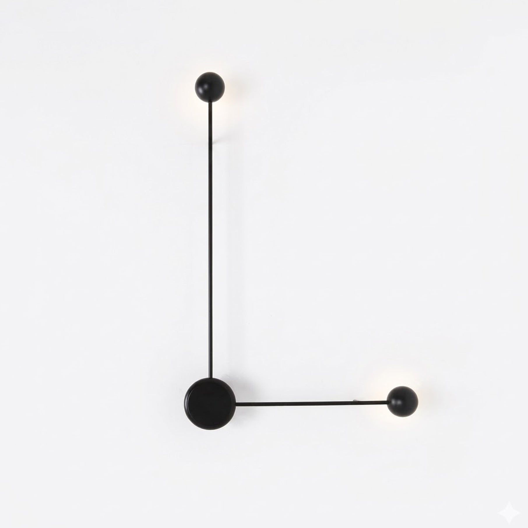 Sphere Stem Led Wall Sconce