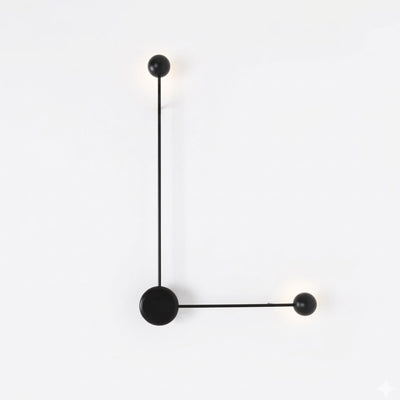 Sphere Stem Led Wall Sconce