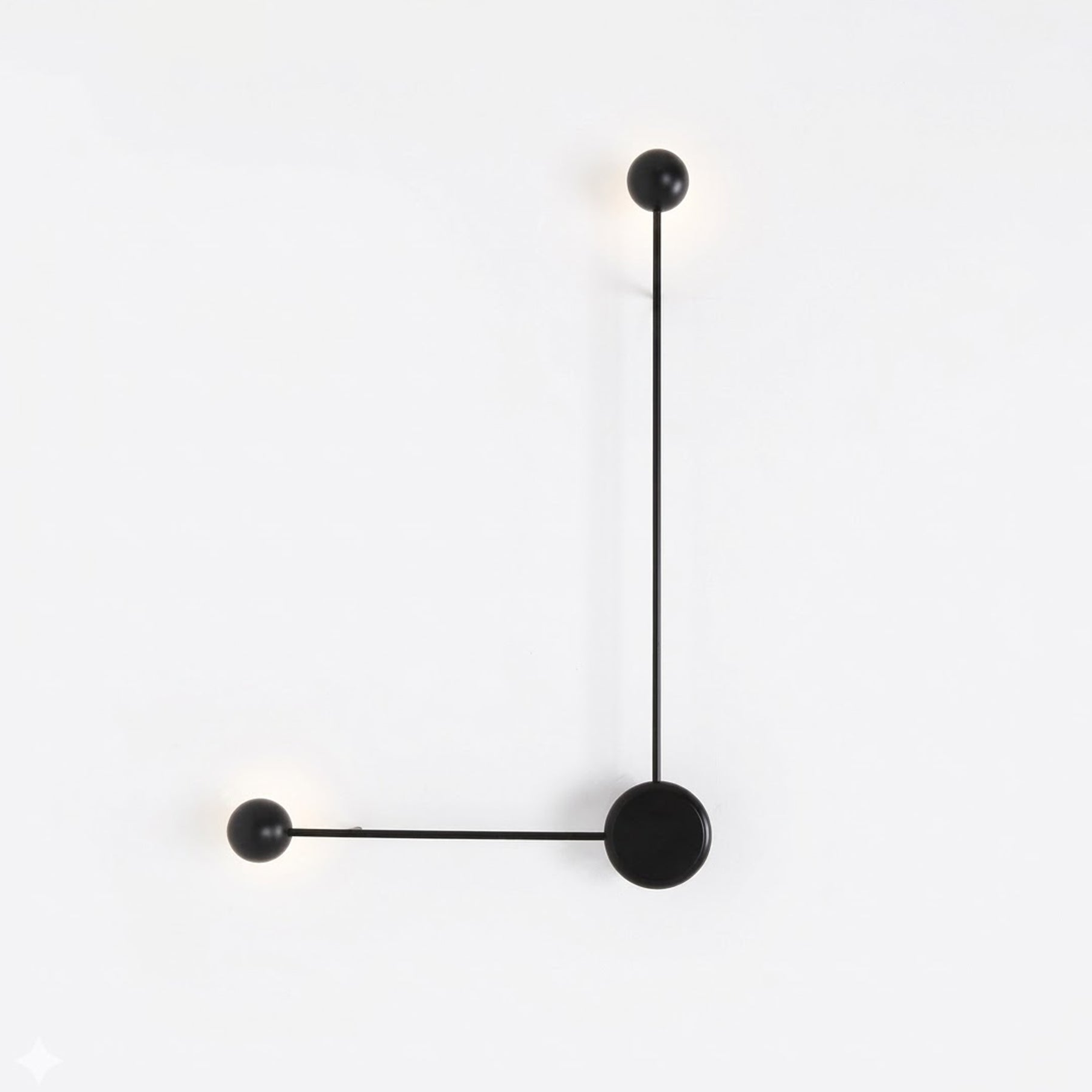 Sphere Stem Led Wall Sconce