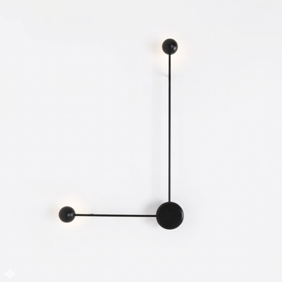 Sphere Stem Led Wall Sconce