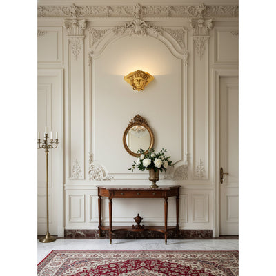 Sphinx Brass Wall Lamp