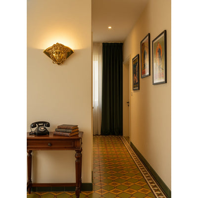 Sphinx Brass Wall Lamp