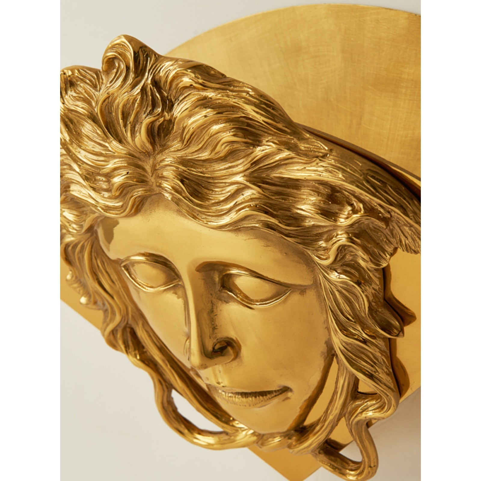 Sphinx Brass Wall Lamp