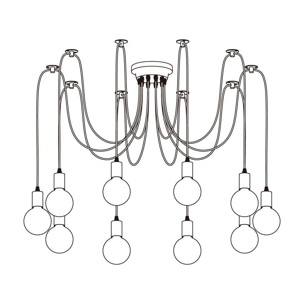 Soruora Chandelier Spider Cable Industrial