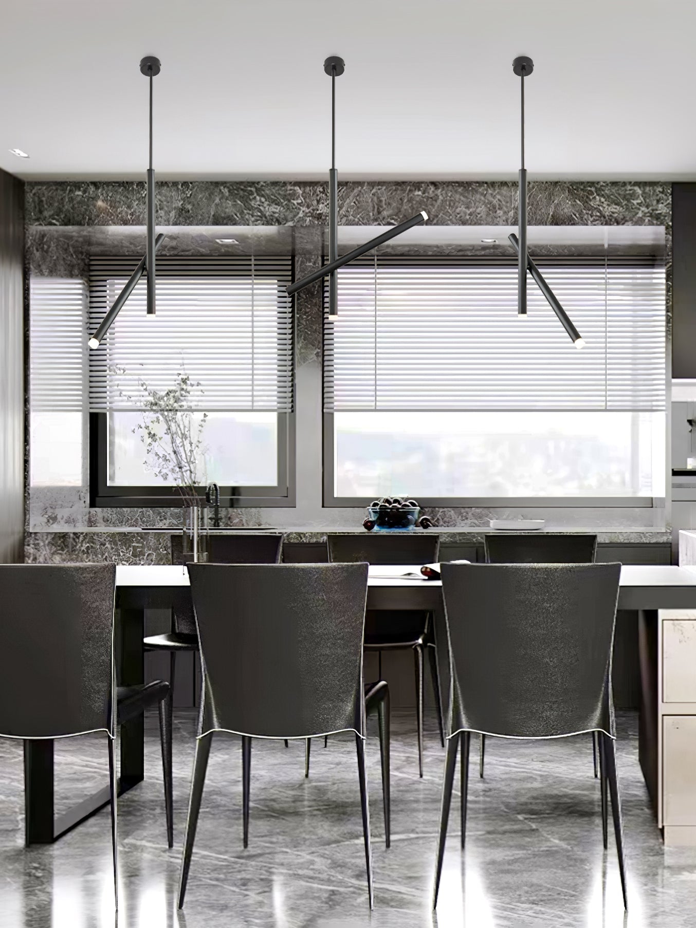 Imogen Minimalist Linear Pendant Light