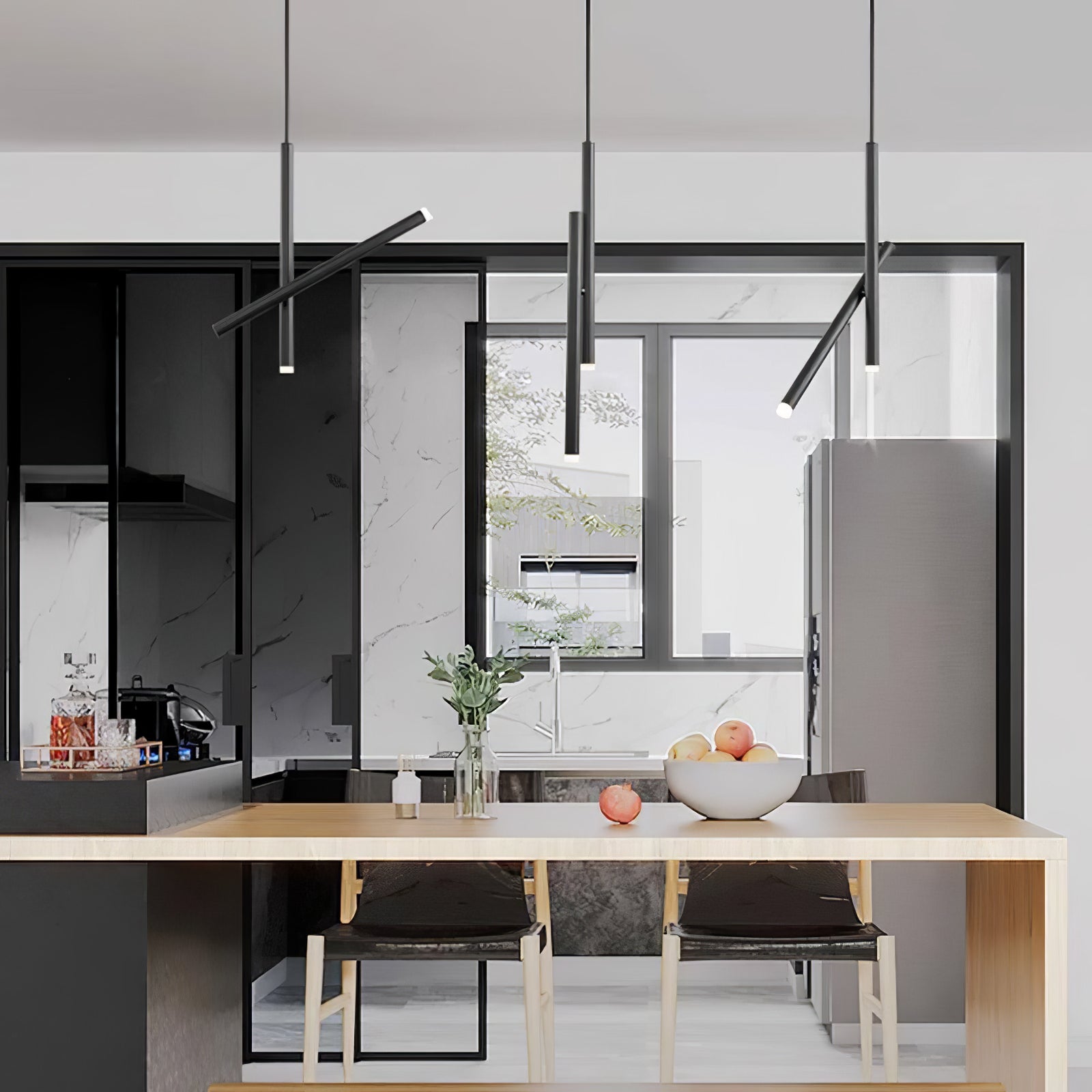 Imogen Minimalist Linear Pendant Light