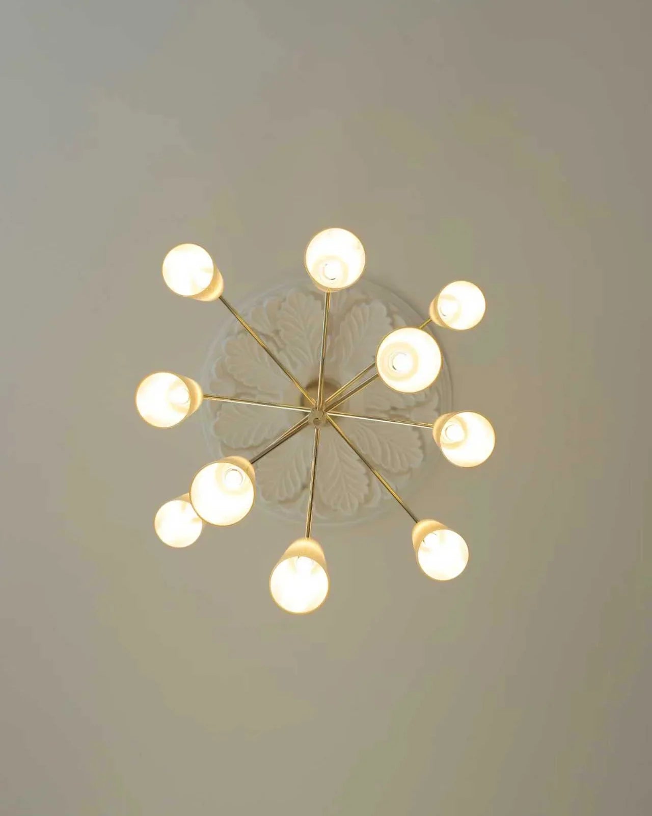 Spiral Tiered Chandelier